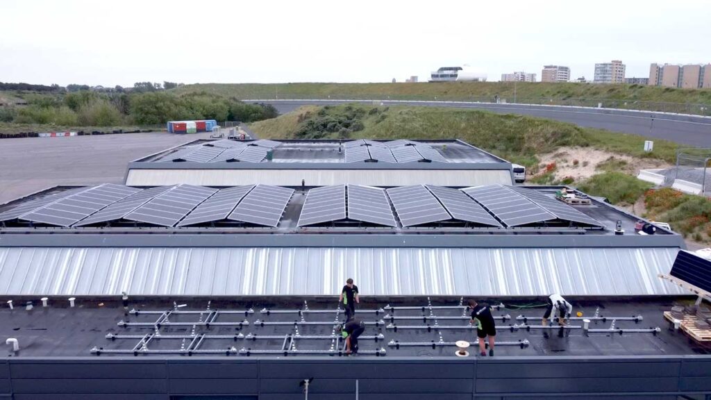 Circuit zandvoort zonnepanelen