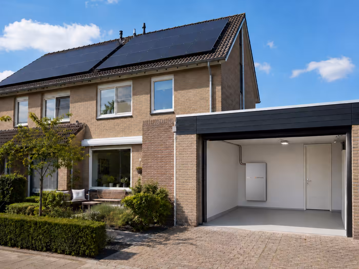 thuisbatterij foto woning